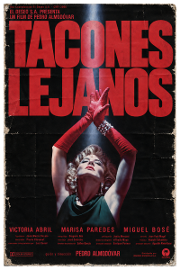 Póster Tacones lejanos, Becky del Páramo