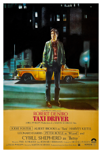 Póster Taxi Driver, edición americana