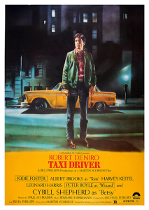 Póster Taxi Driver, versión americana