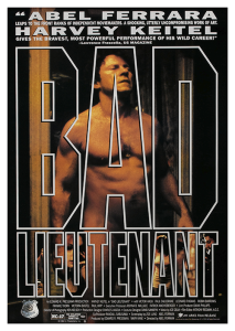 Póster Teniente corrupto, 1992