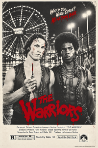 Póster Los amos de la noche (The Warriors), Cochise y Swan