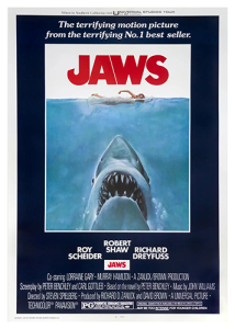 Póster Tiburón, edición 1975