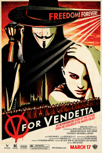 Póster V de Vendetta, reedición