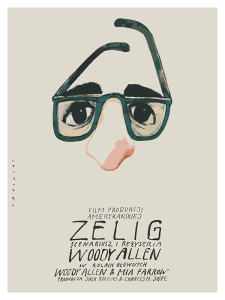 Póster Zelig, edición polaca